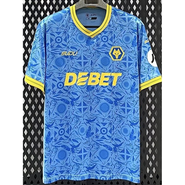 2025/26 Wolves 3RD Azure Fans Soccer jersey