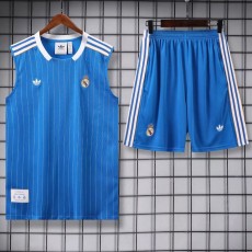 2025/26 R MAD Blue Training Shorts Suit