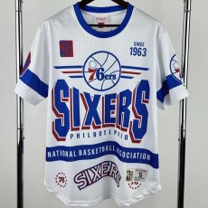 2025/26 76ERS White NBA Jerseys
