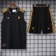 2025/26 Man Utd Black Training Shorts Suit