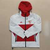 2025/26 Sevilla White Windbreaker