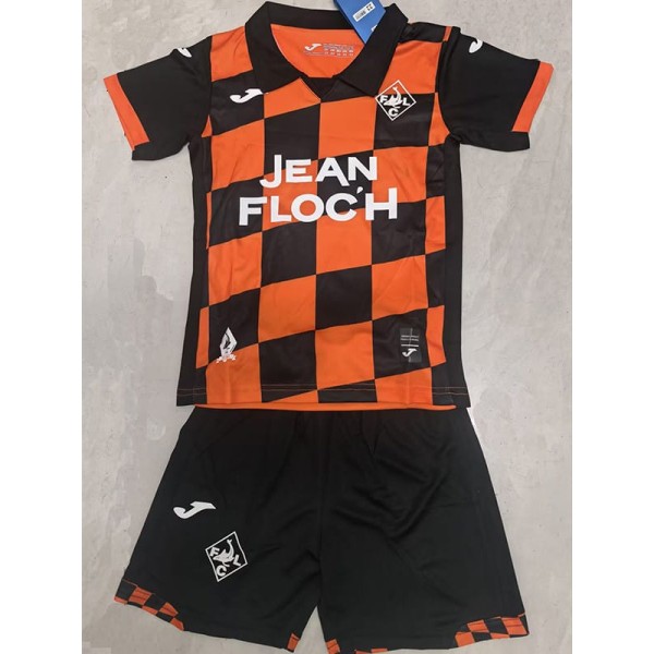 2025/26 FC Lorient Home Orange Fans Kids Soccer jersey