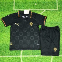 2026 Portugal Special Edition Black Fans Kids Soccer jersey