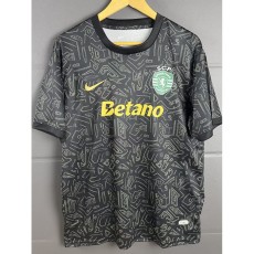 2025/26 Sporting Lisbon Black Training Shirts