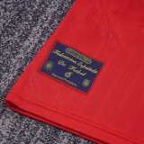 1996 Spain Home Red Retro Kids Soccer jersey