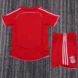 2006/07 LIV Home Red Retro Kids Soccer jersey