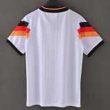 1961 Germany Home White Retro Soccer jersey