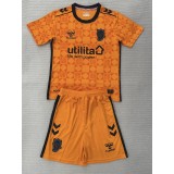 2025/26 Sunderland GKO Orange Fans Kids Soccer jersey