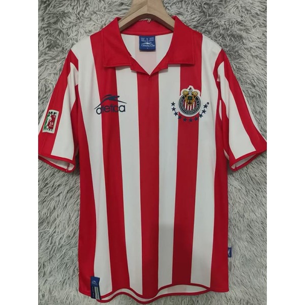 2003/04 Chivas Home Red Retro Soccer jersey