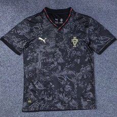 2025 Portugal Black Training Shirts