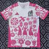 2025 Mexico Pink Training Shirts