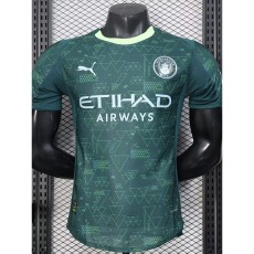 [PLAYER] 2025/26 Man City Special Edition Green Player Soccer jersey