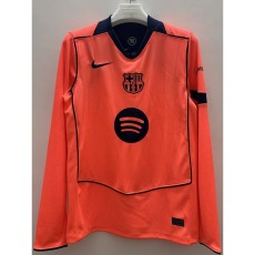 2025/26 BAR 3RD Orange Fans Long Sleeve Soccer jersey
