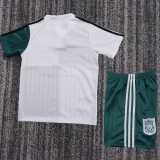 1995/96 LIV Away Green Retro Kids Soccer jersey