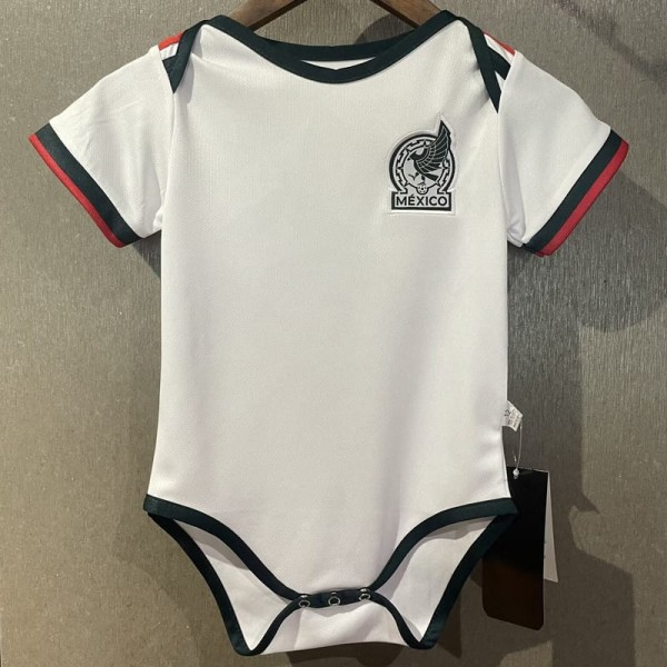 2026 Mexico Away White Baby Jersey