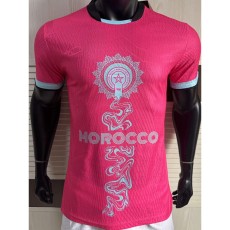[PLAYER] 2025 Morocco Special Edition Pink Player Soccer jersey
