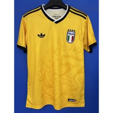 2025 Italy Special Edition Yellow Fans Soccer jersey