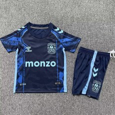 2025/26 Coventry City 3RD Dark Blue Fans Kids Soccer jersey