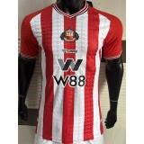 [PLAYER] 2025/26 Sunderland Home Red Player Soccer jersey