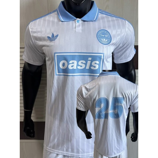 [PLAYER] 2025 Joint Edition White Ad Oasis #25 Player Soccer jersey