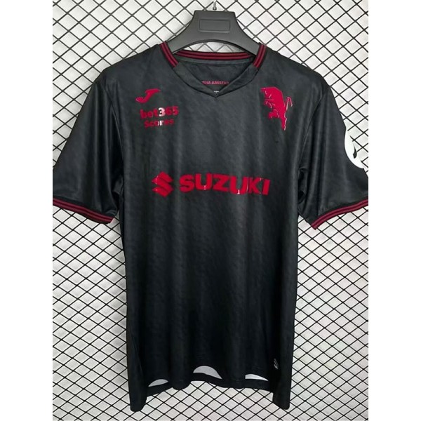 2025/26 Torino Commemorative Edition Black Fans Soccer jersey