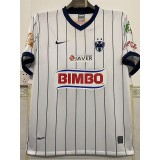 2010 CF Monterrey Away White Retro Soccer jersey