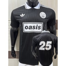 [PLAYER] 2025 Joint Edition Black Ad Oasis #25 Player Soccer jersey