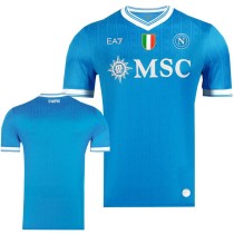 2025/26 Napoli UEFA CL Home Blue Fans Soccer jersey