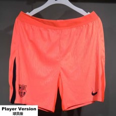[PLAYER] 2025/26 BAR 3RD Orange Player Soccer Shorts