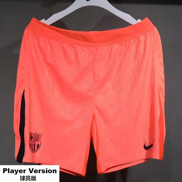 [PLAYER] 2025/26 BAR 3RD Orange Player Soccer Shorts