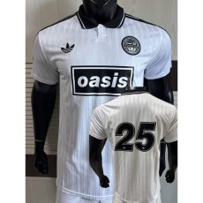 [PLAYER] 2025 Joint Edition White Ad Oasis #25 Player Soccer jersey