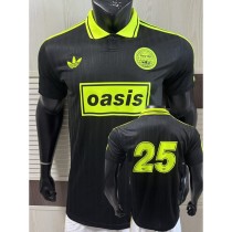 [PLAYER] 2025 Man Utd Black Player Soccer jersey