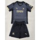 2025/26 Plymouth Argyle FC Away Black Fans Kids Soccer jersey