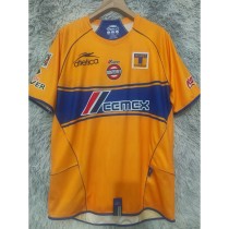 2005 Tigres UANL Home Yellow Retro Soccer jersey