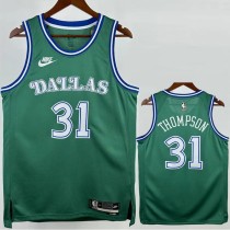 2025/26 MAVERICKS THOMPSON #31 Green NBA Jerseys
