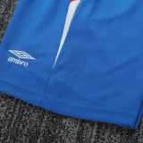 1988/89 Ajax Away Blue Retro Kids Soccer jersey