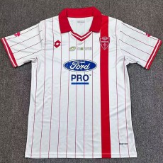 2025/26 AC Monza Away White Fans Soccer jersey