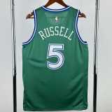 2025/26 MAVERICKS RUSSELL #5 Green NBA Jerseys