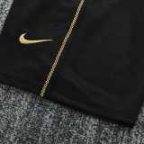 2006 Portugal Away Black Retro Kids Soccer jersey