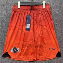 2025/26 Napoli Halloween orange Orange Fans Soccer Shorts