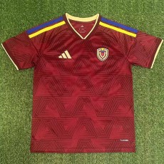 2026 Venezuela Home Crimson Fans Soccer jersey