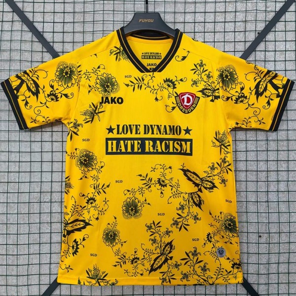 2025/26 Dynamo Dresden Special Edition Yellow Fans Soccer jersey