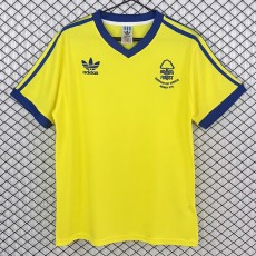 1977 Nottingham Forest Away Yellow Retro Soccer jersey