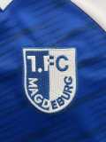 2025/26 1. FC Magdeburg Home Blue Fans Soccer jersey