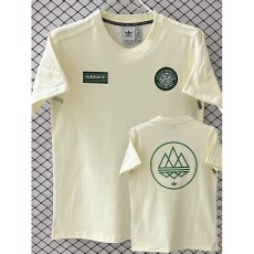 2025/26 Celtic White Casual Cotton T-shirt