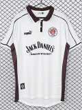 1999/00 FC St. Pauli Home White Retro Soccer jersey