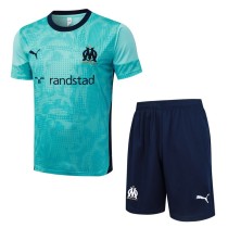 2025/26 Marseille Aqua Training Shorts Suit