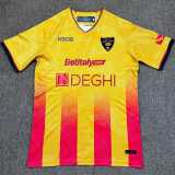 2025/26 US Lecce Home Yellow Fans Soccer jersey