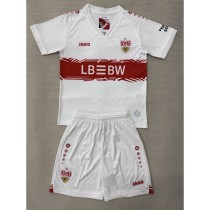 2025/26 VfB Stuttgart Home White Fans Kids Soccer jersey