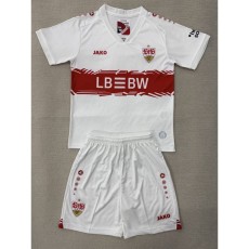 2025/26 VfB Stuttgart Home White Fans Kids Soccer jersey